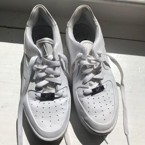 Women’s Nike Air Force 1 platform “Sage”